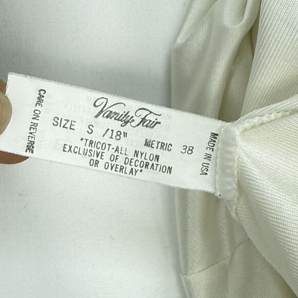 Vintage Skirt Slip Small Vanity Fair satin underskirt undergarment Lingerie - Picture 4 of 7